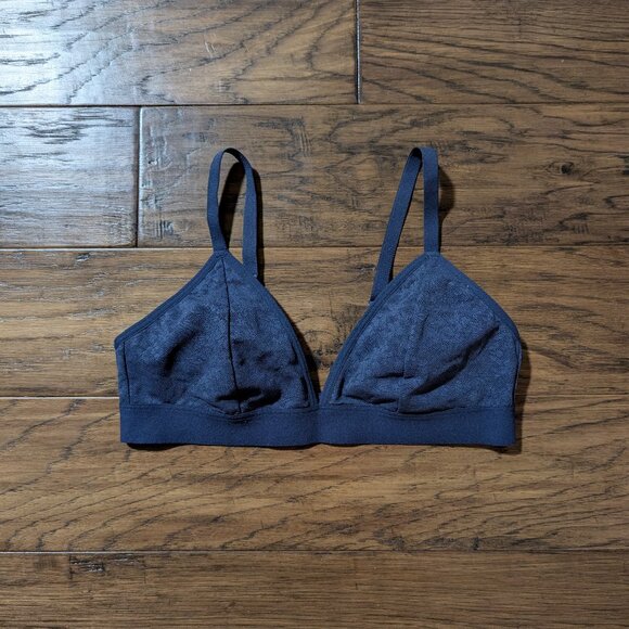 Old Navy mesh bralette bra blue size small - Picture 2 of 12
